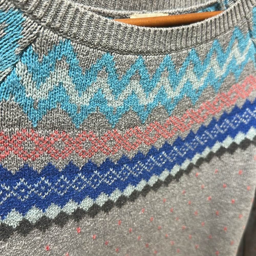 Multicolor Patterned Sweater - image 2